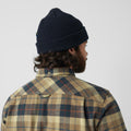 Chemise Singi Heavy Flannel Shirt - Chalk White/Dark Navy