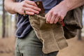 Belt Foraging Pouch