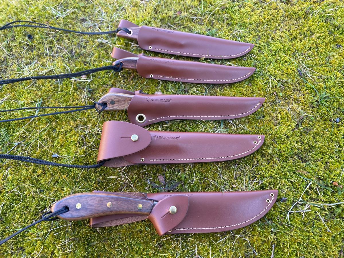 Couteau #2 Trout & Bird Knife Carbon