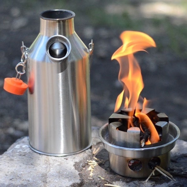 Réchaud Bouilloire Trekker Kit 0,6L - Inox
