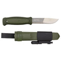 Couteau Kansbol + Kit de Survie - Vert