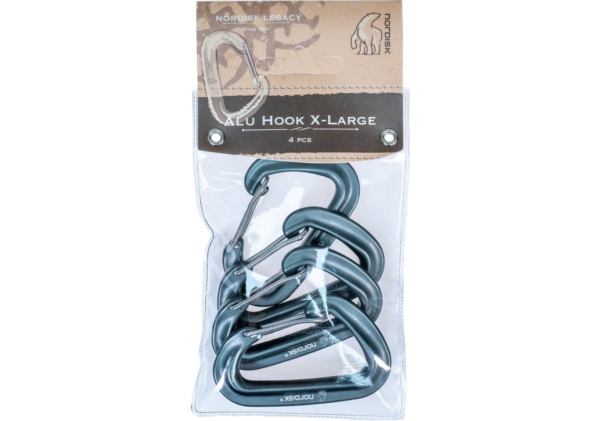 Mousqueton Alu Hook XL - 4 pcs