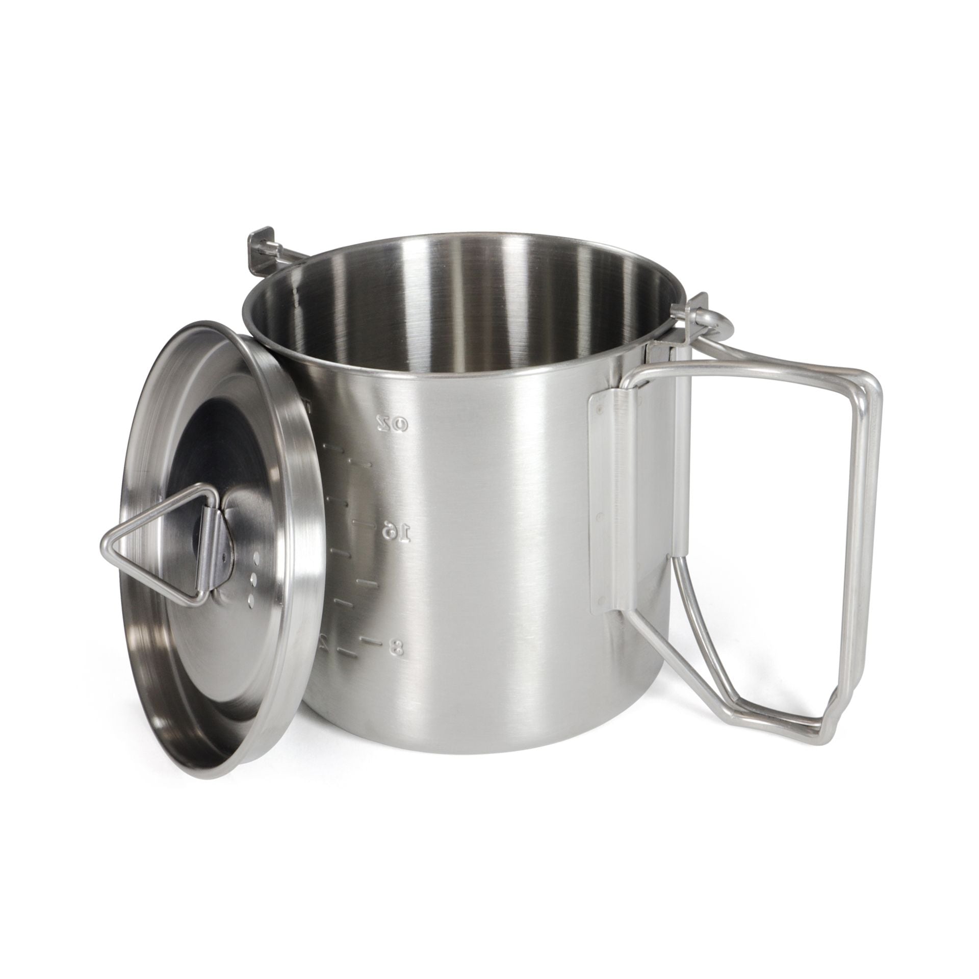 Stainless Steel Camping Pot 0,75 L
