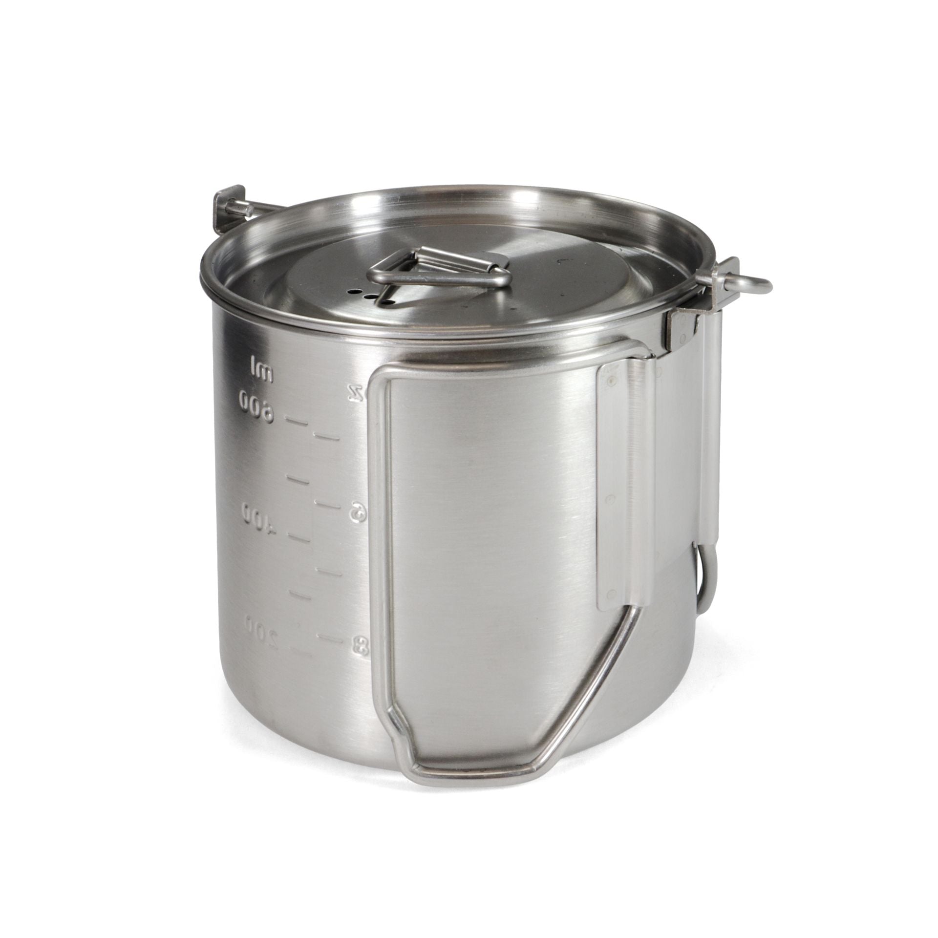 Stainless Steel Camping Pot 0,75 L