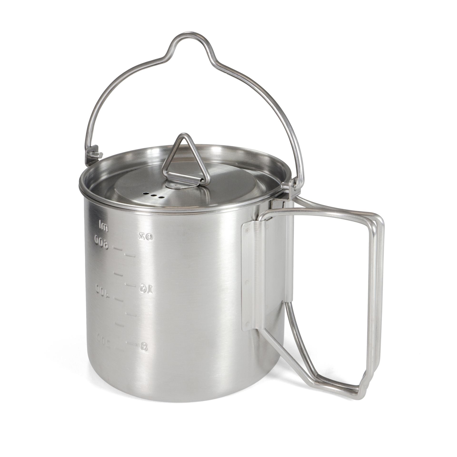 Stainless Steel Camping Pot 0,75 L