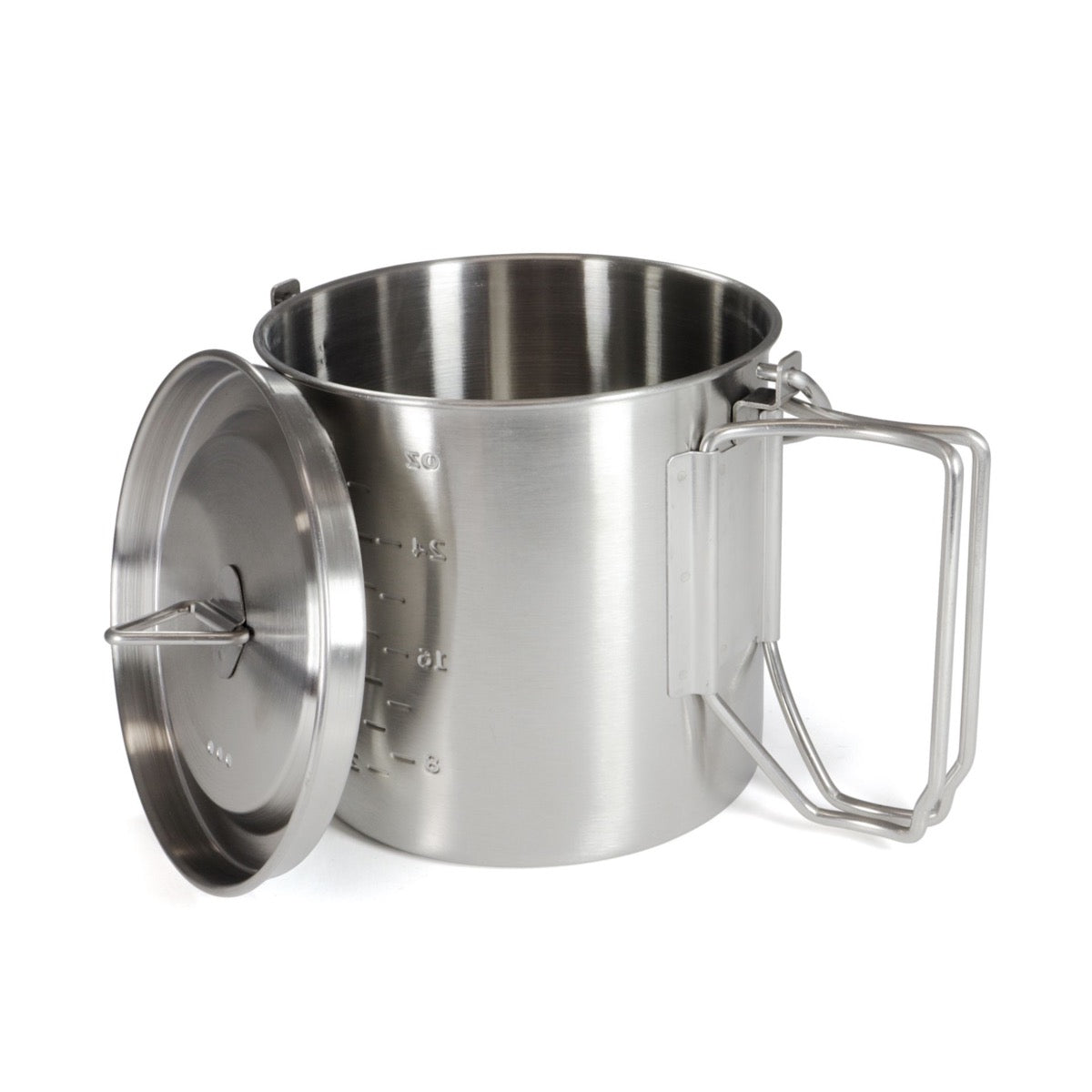 Stainless Steel Camping Pot 1,0 L
