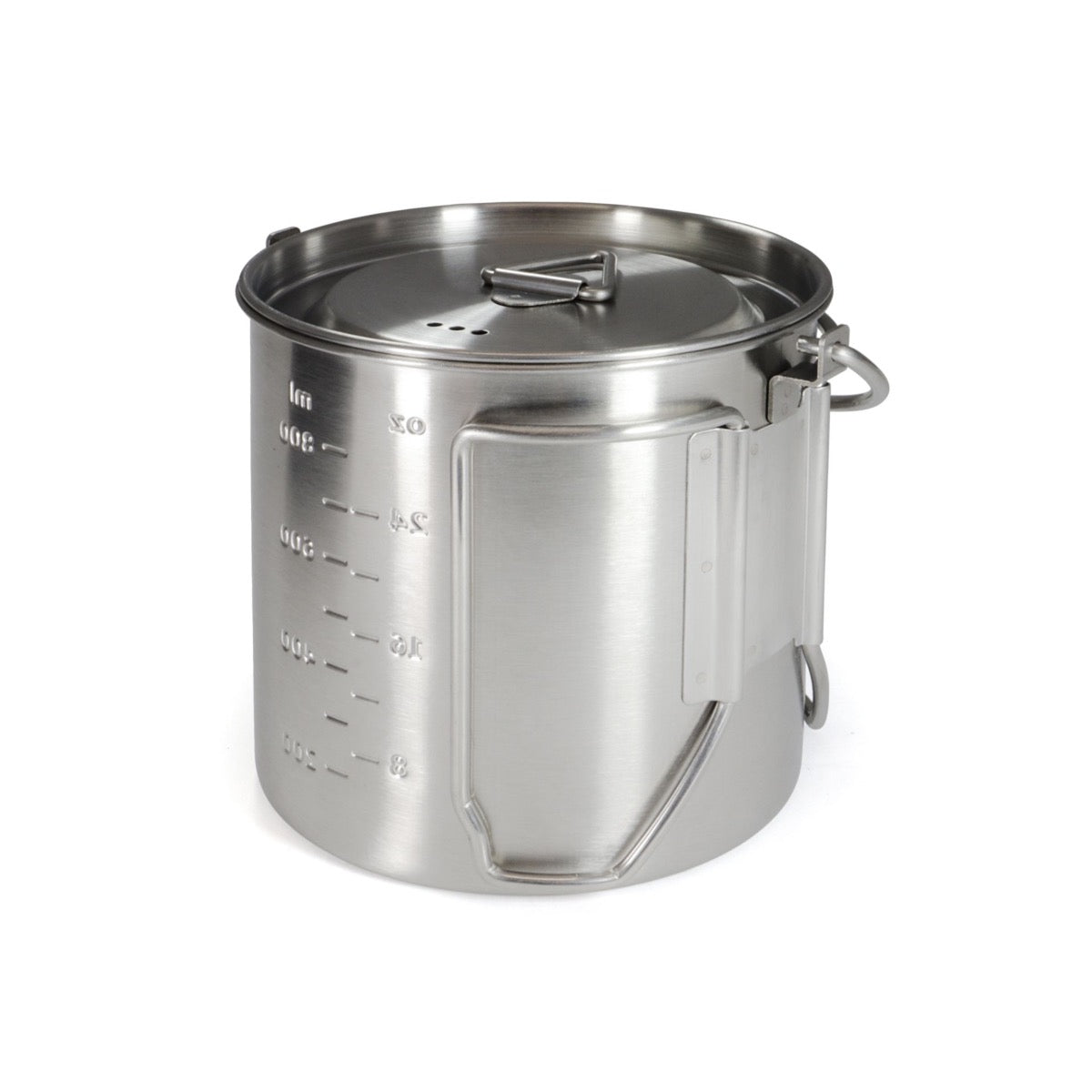Stainless Steel Camping Pot 1,0 L