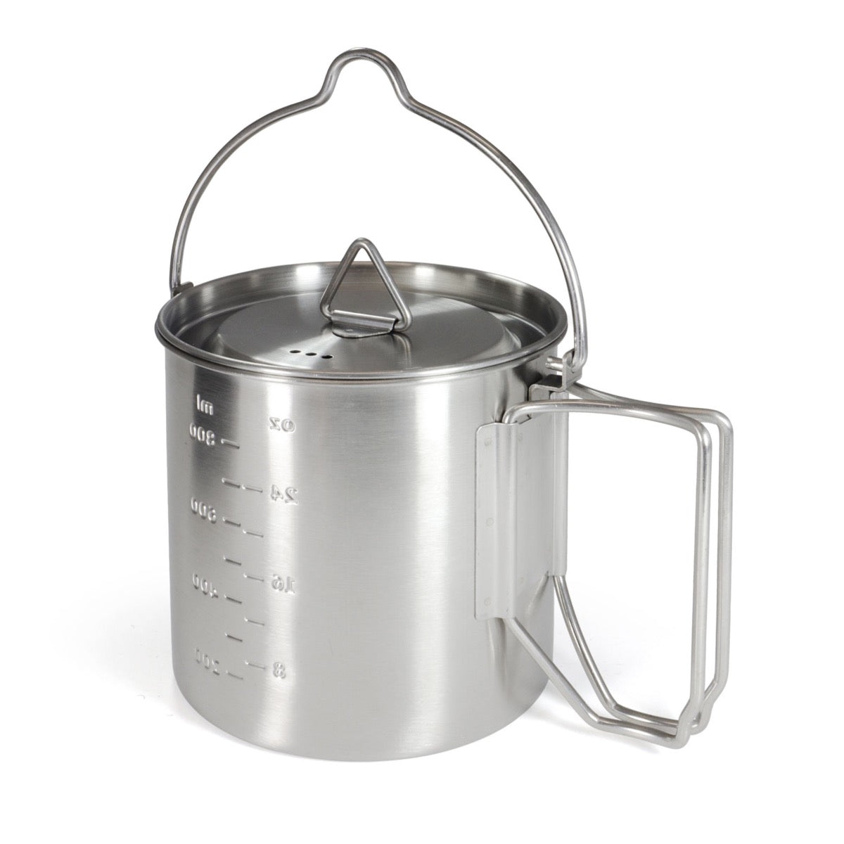 Stainless Steel Camping Pot 1,0 L