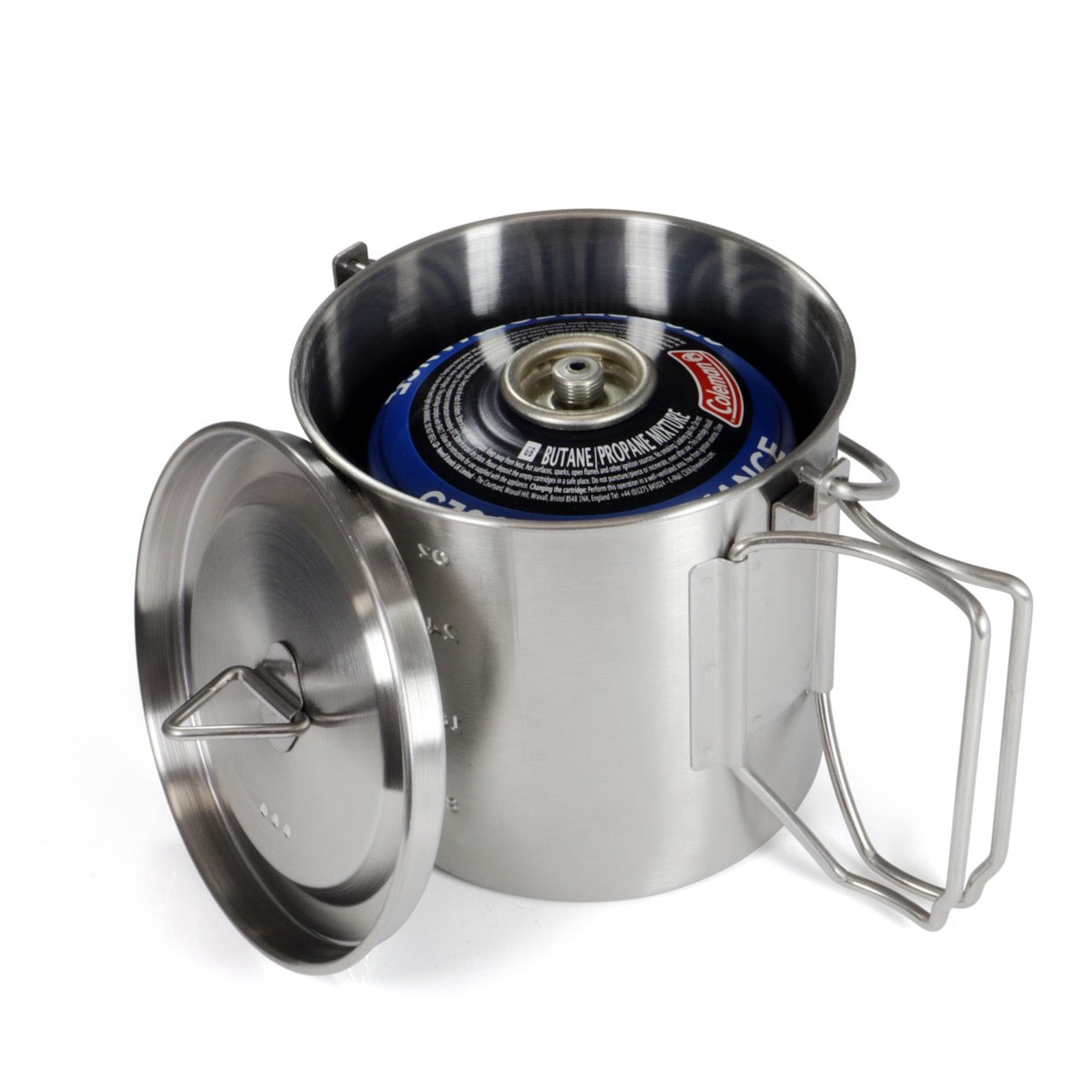 Stainless Steel Camping Pot 1,0 L