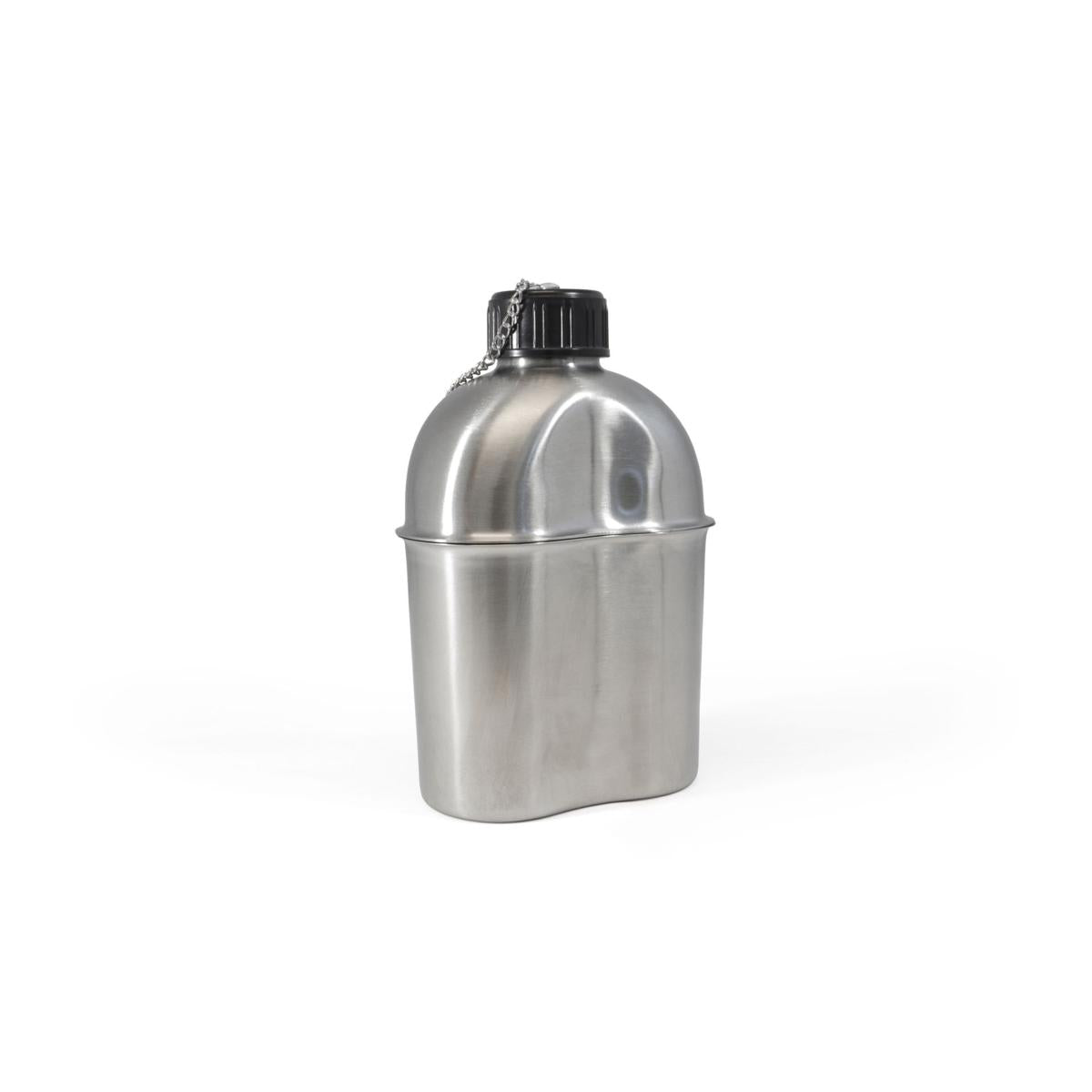 Stainless Steel Canteen - Gourde + Quart en inox