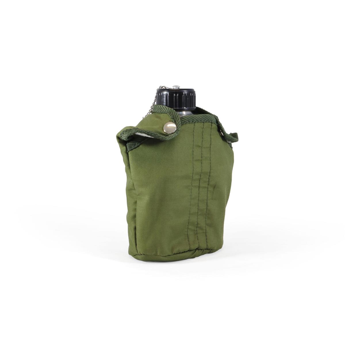 Stainless Steel Canteen - Gourde + Quart en inox