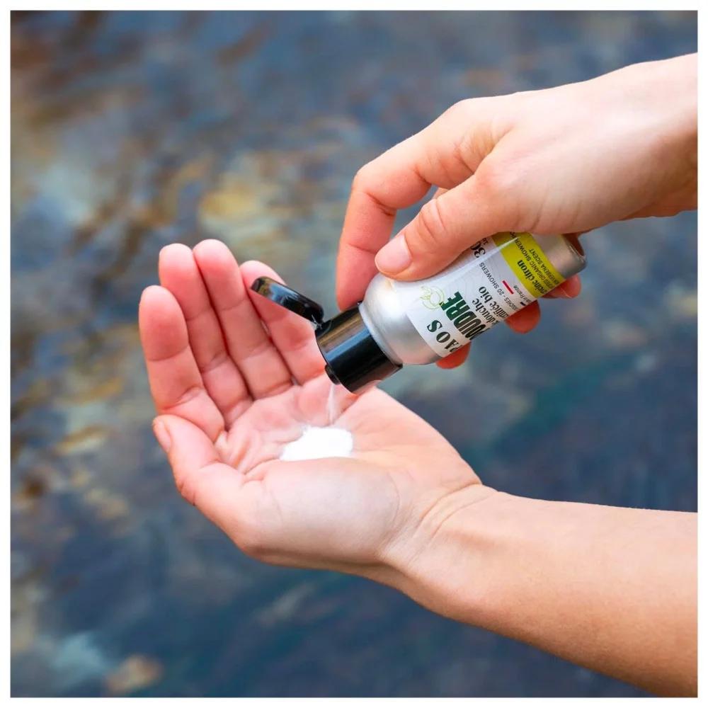 Poudre de douche BIO - Verveine citron