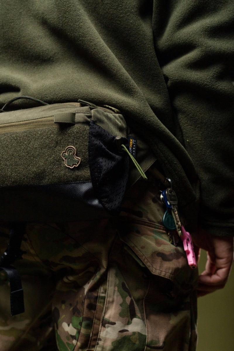 Arakawa Mini Slingpack - Vert armée