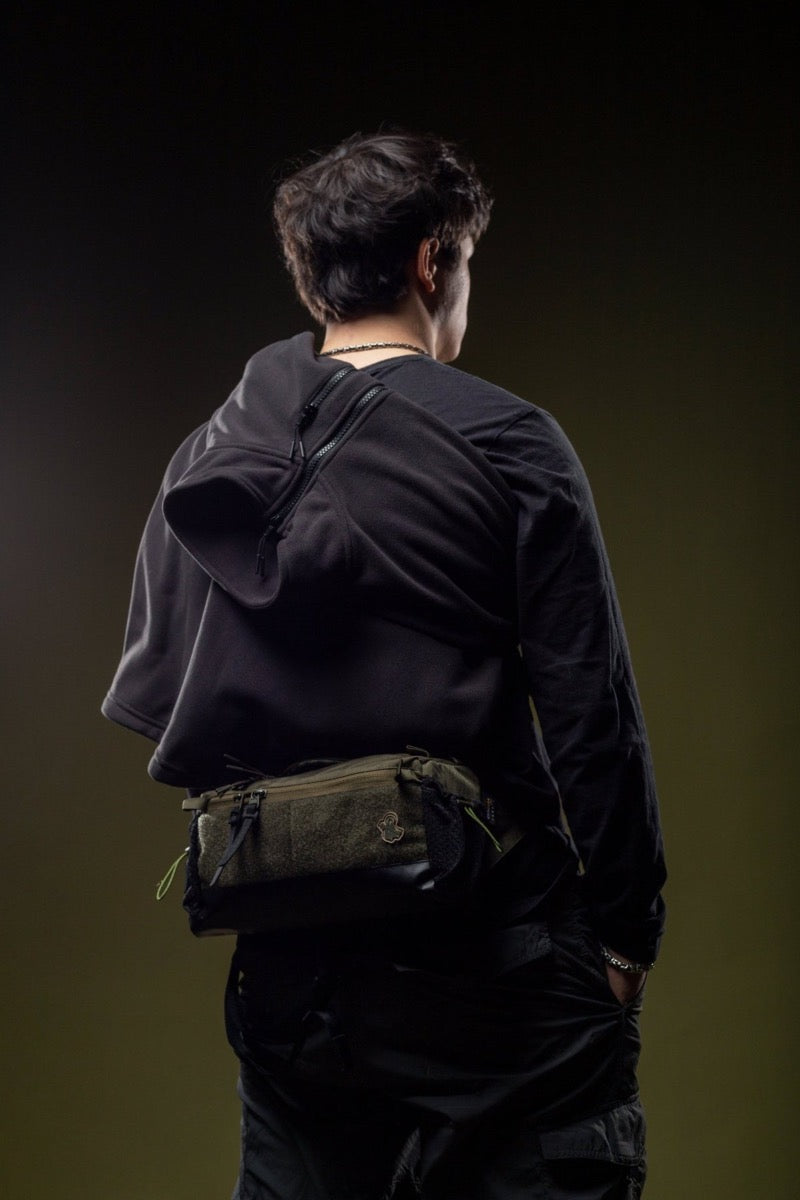 Arakawa Mini Slingpack - Vert armée