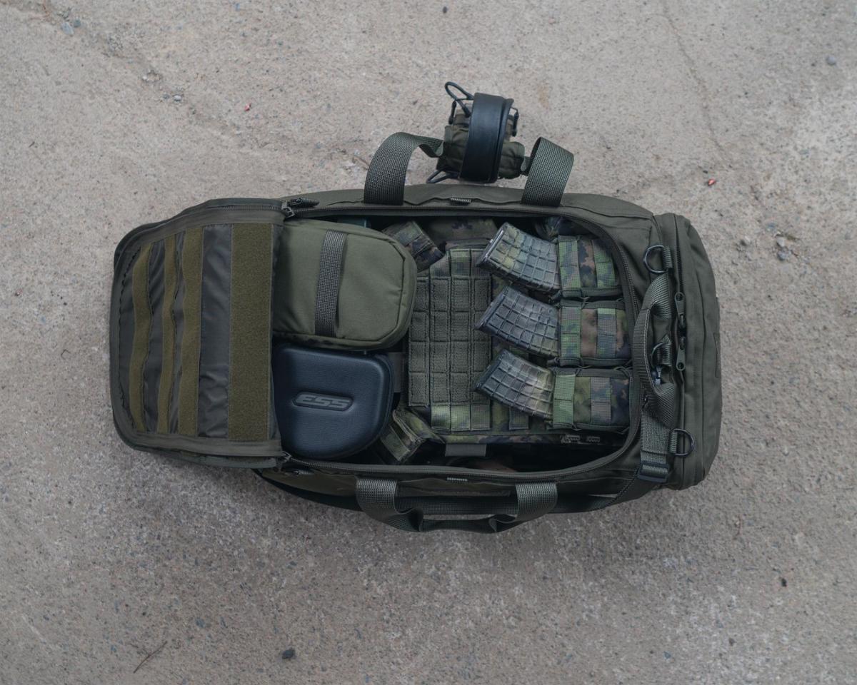 Sac Duffle Keikka 50L - Vert