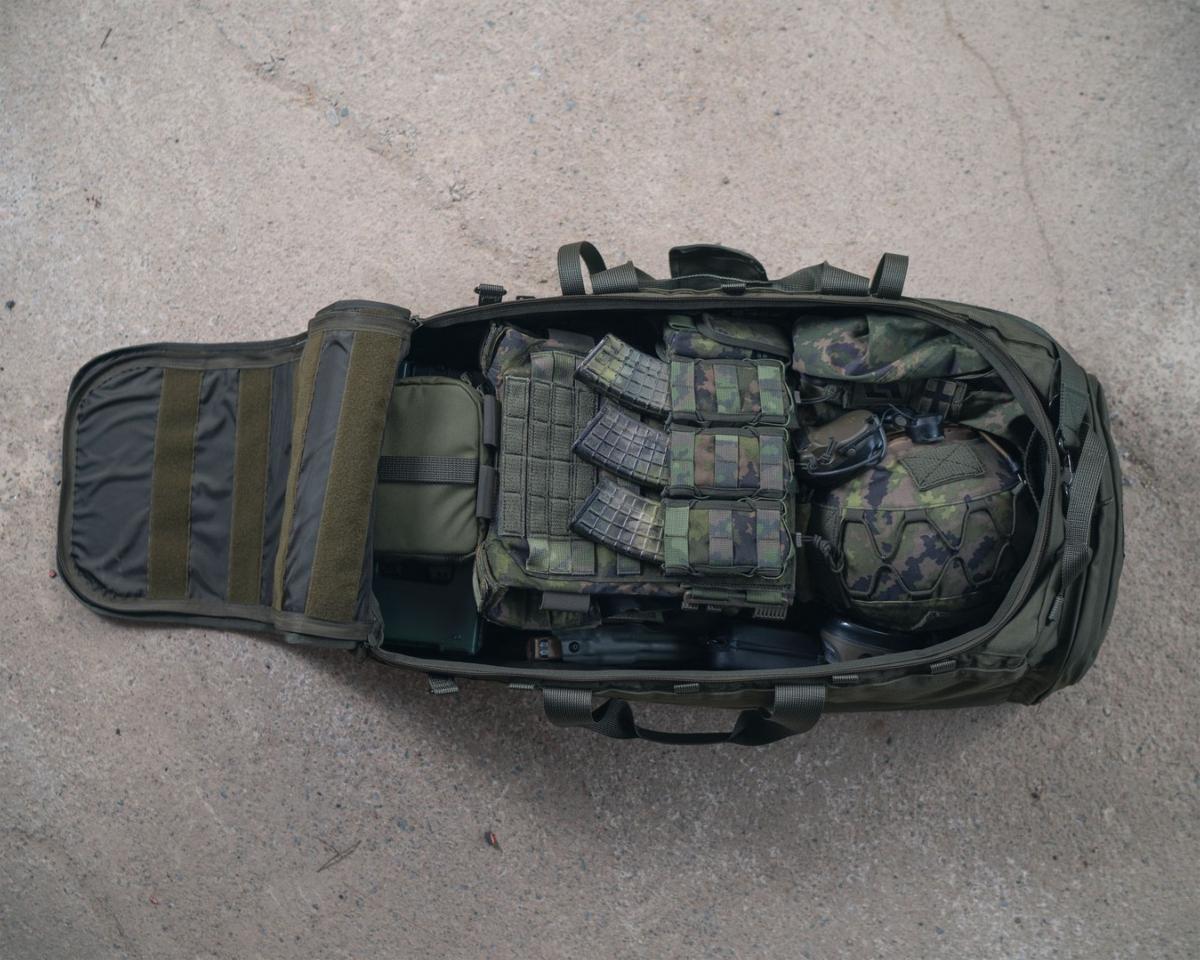 Sac Duffle Keikka 80L - Vert
