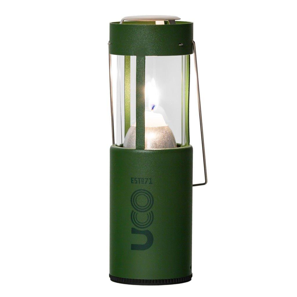Candle Lantern - Forest Green