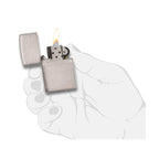Briquet Tempête - Chrome Brushed