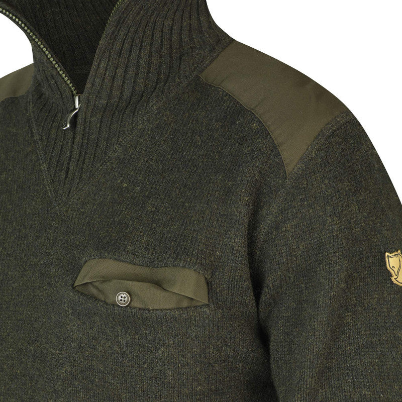 Pull Koster Sweater - Dark Olive