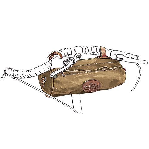 Sawbill Trail Handlebar Bag - Tan