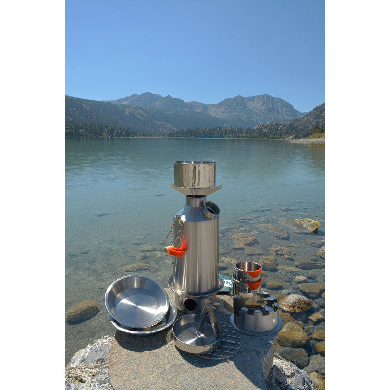 Réchaud Ultimate Base Camp Kit 1,6L - Inox