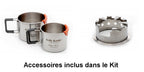 Réchaud Ultimate Scout Kit 1,2L - Inox