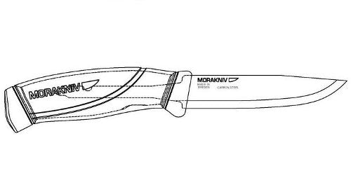 Couteau Companion MG Carbon