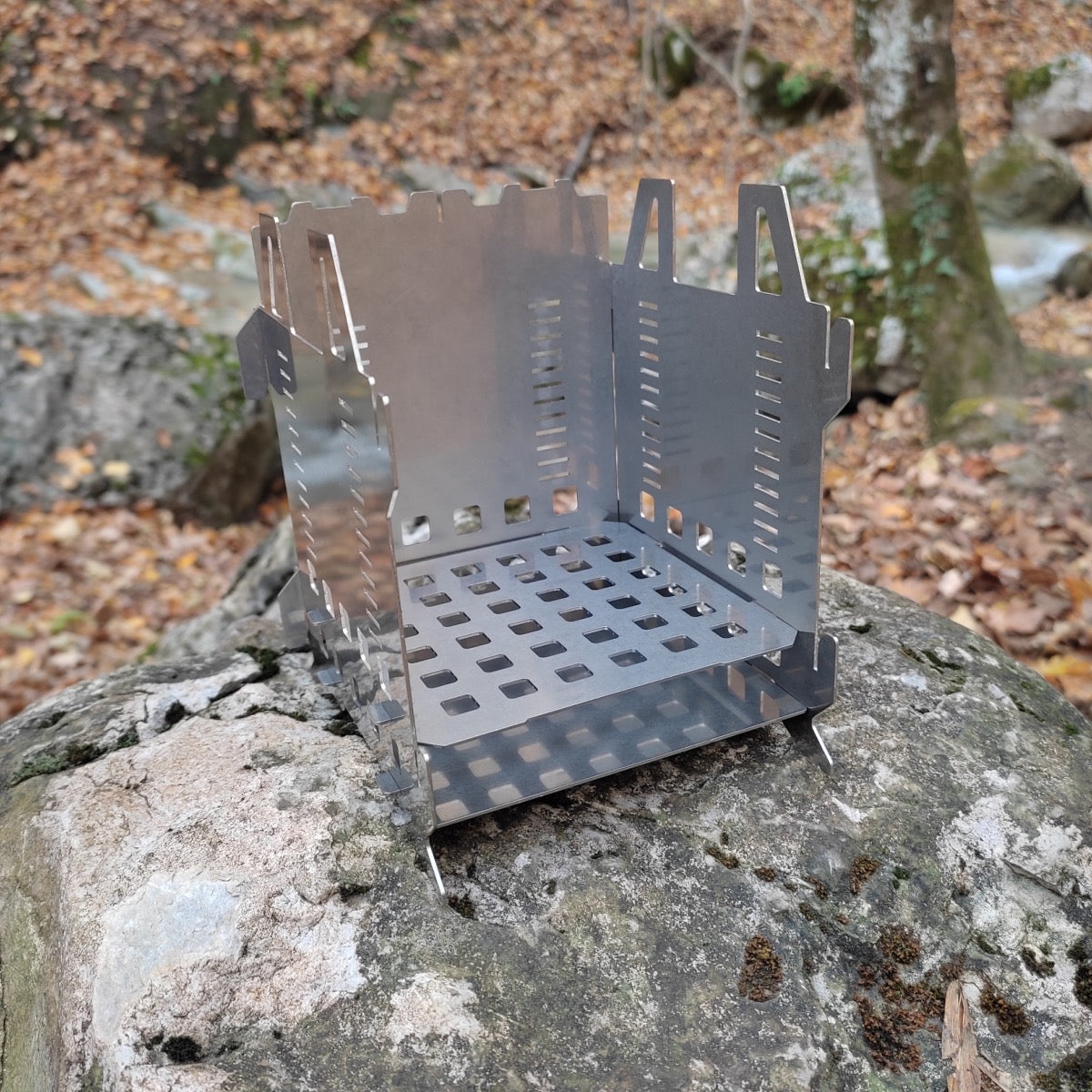 Plaque de Fond pour Réchaud à Bois